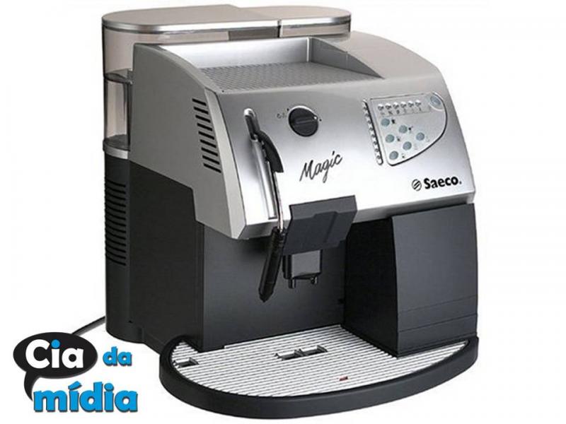 Cia da Mídia - M&aacute;quina de Caf&eacute; Expresso Marca: Saeco / Modelo de - Luxe