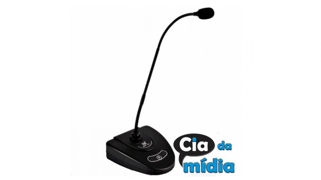 Cia da Mídia - Microfone Gooseneck TSI MMF202 
